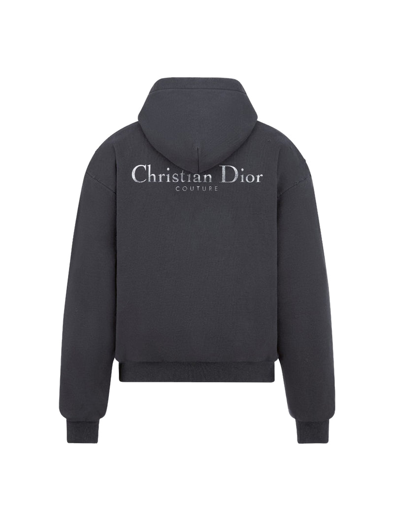 Black dior hoodie online