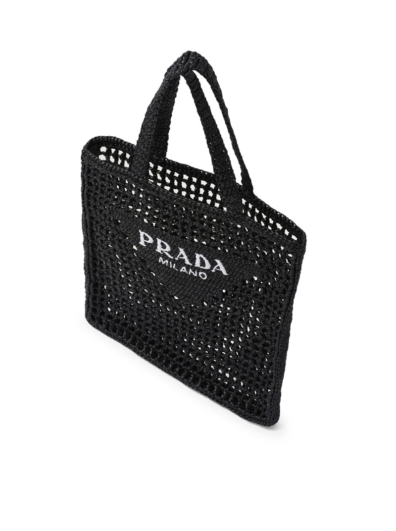 WOVEN FABRIC SHOPPING BAG