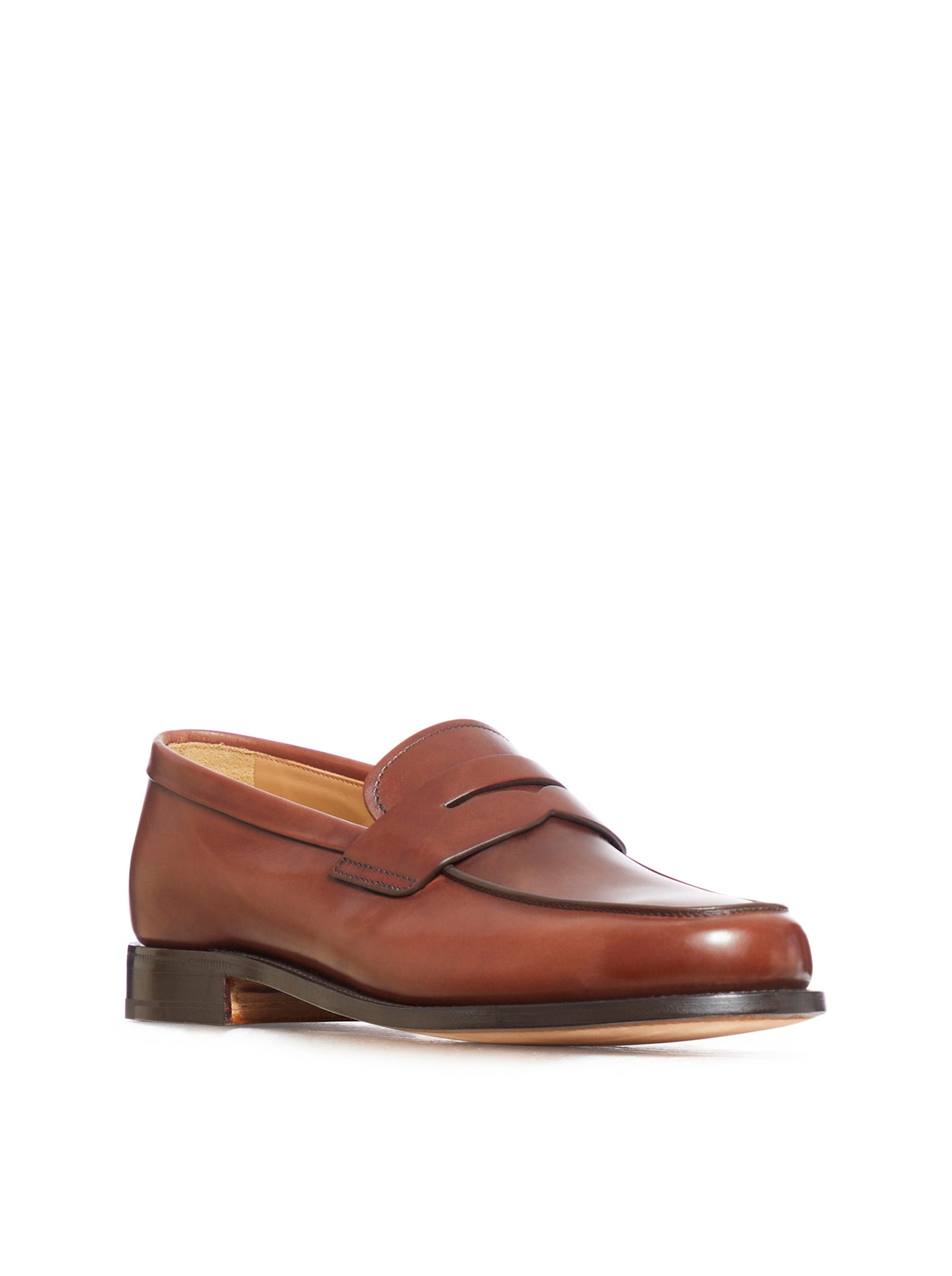 Milford leather penny loafers