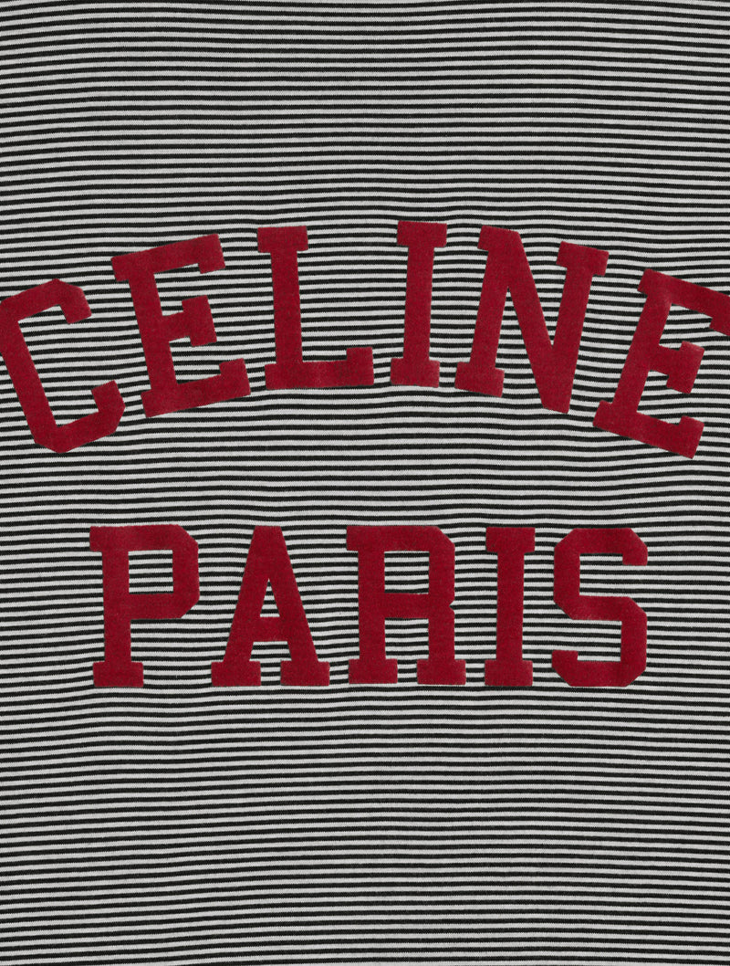 LOOSE CELINE PARIS T-SHIRT IN COTTON JERSEY