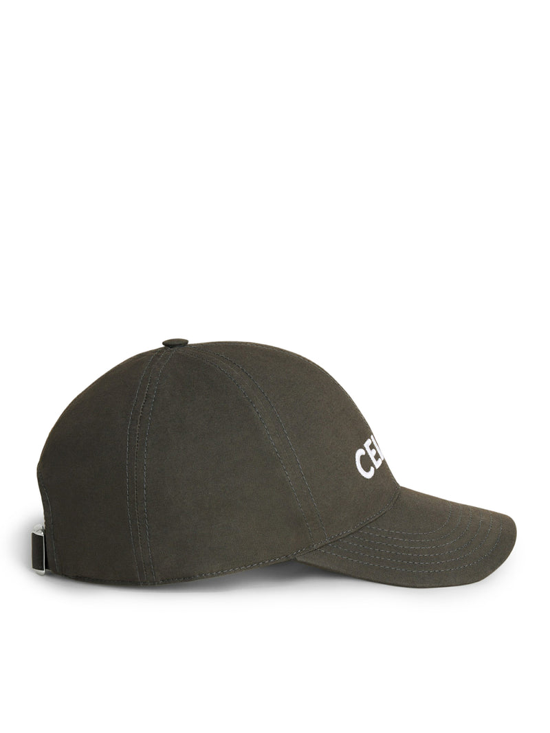 CELINE COTTON BASEBALL HAT EBONY