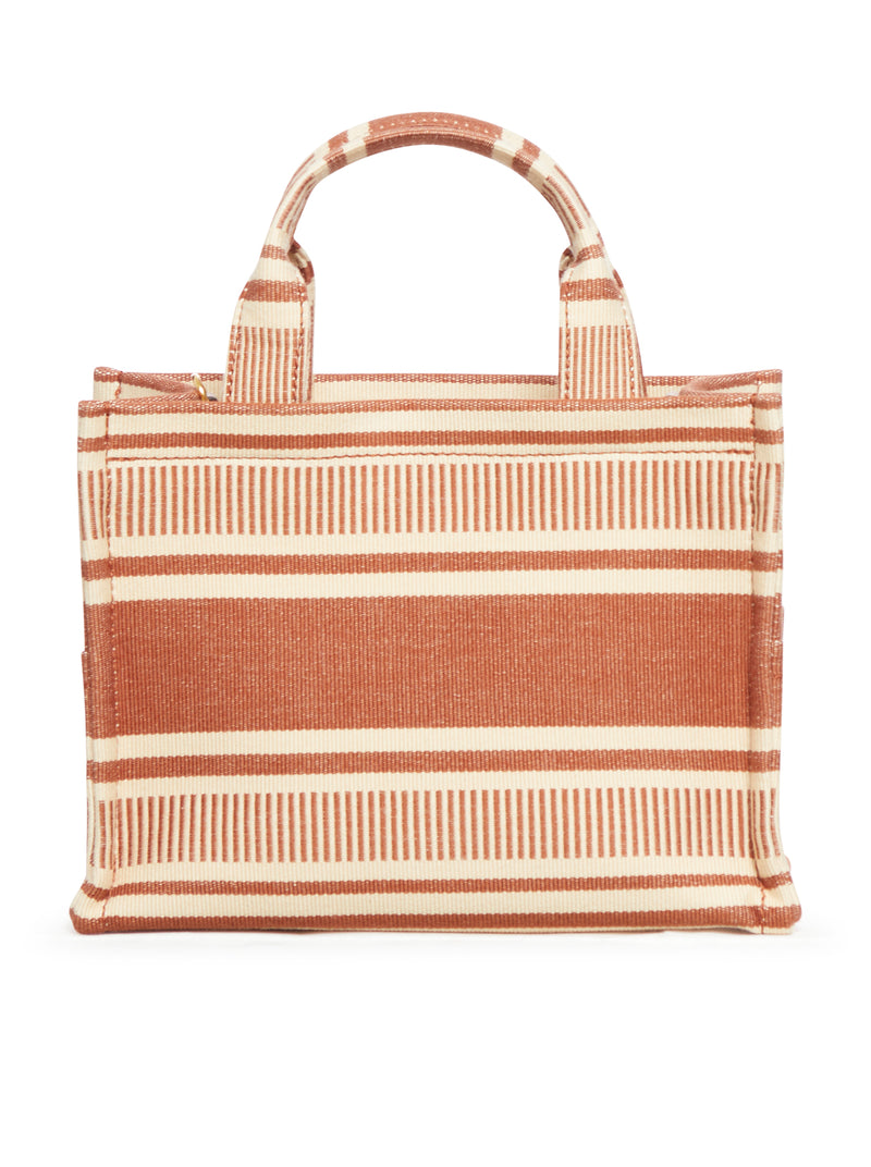 CABAS THAIS BAG IN FABRIC WITH STRIPED PATTERN