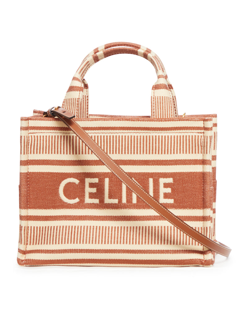 CABAS THAIS BAG IN FABRIC WITH STRIPED PATTERN