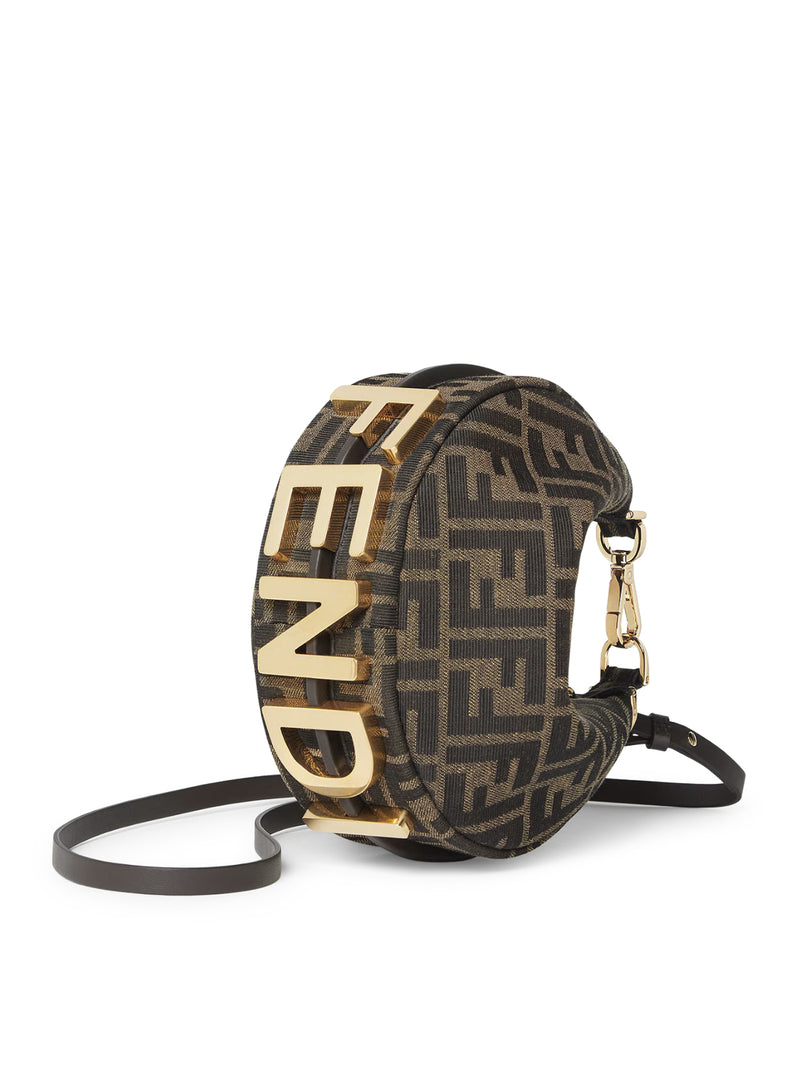 FENDIGRAPHY MINIBAG IN FF JACQUARD FABRIC