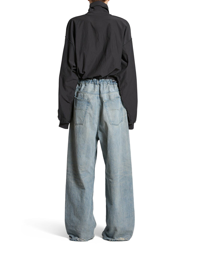 OVERSIZED BAGGY PANTS IN BLUE