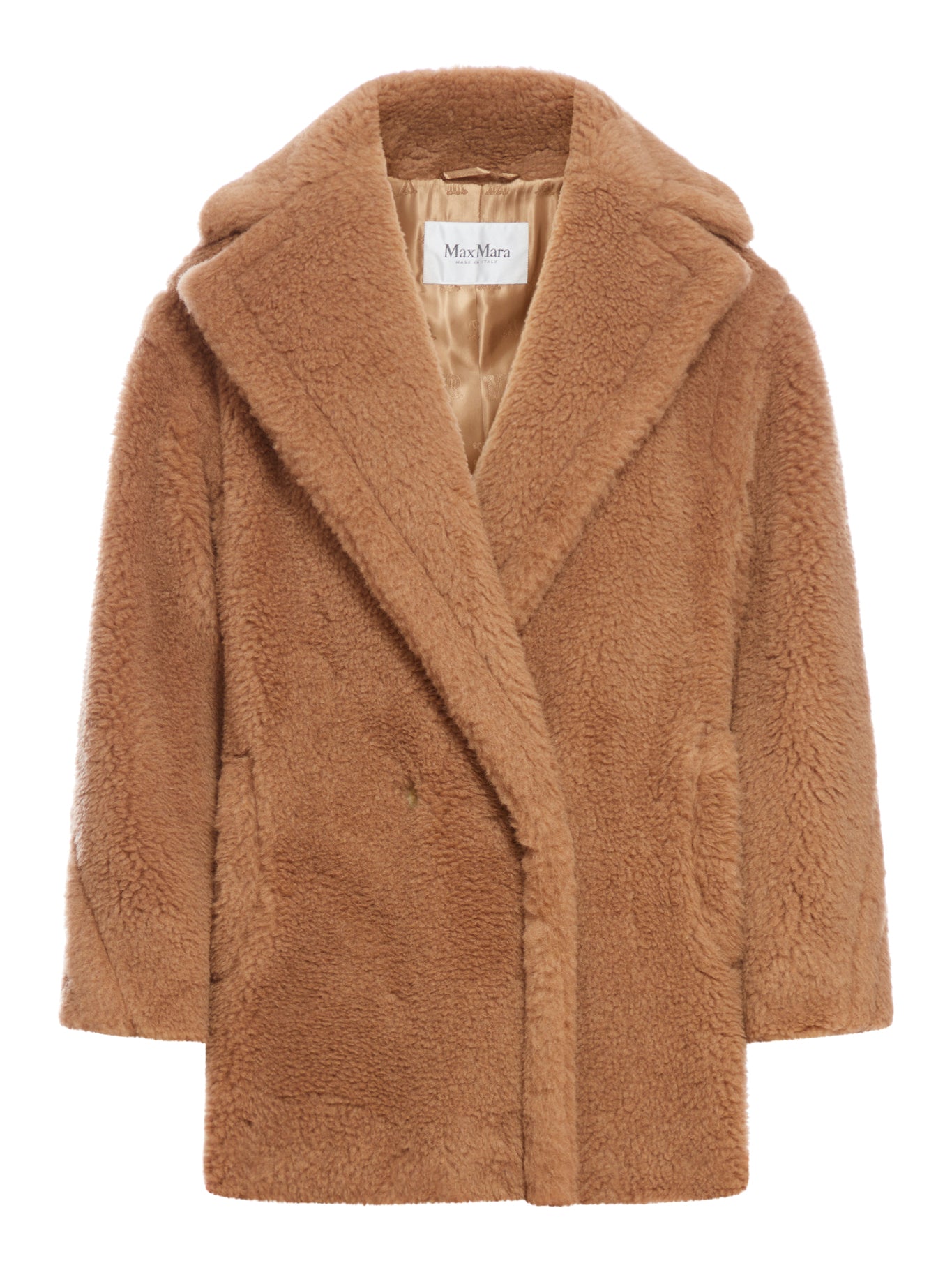 DRAMA CAMEL WOOL COAT