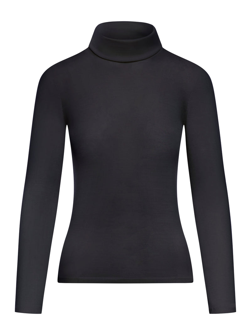 Saluto virgin wool turtleneck sweater