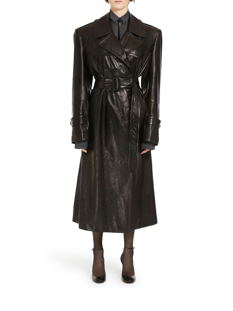 Nappa Trench Coat