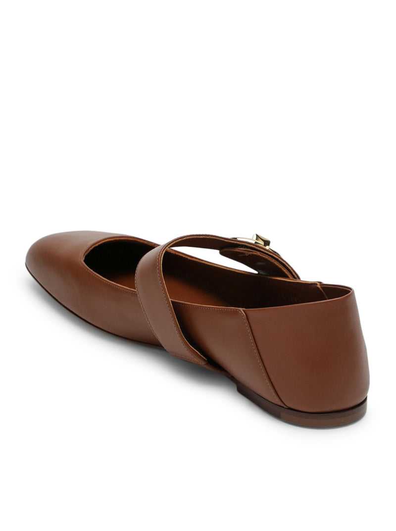 Mary-Jane Vlogo locker ballerinas