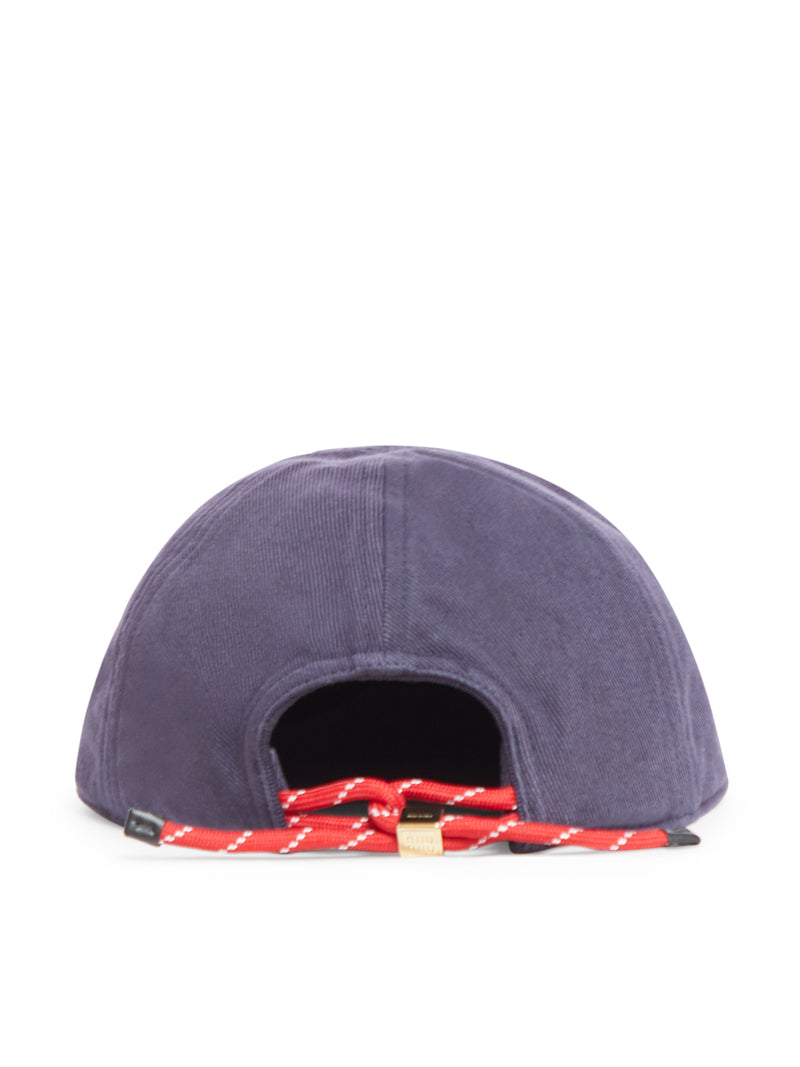 Denim baseball hat