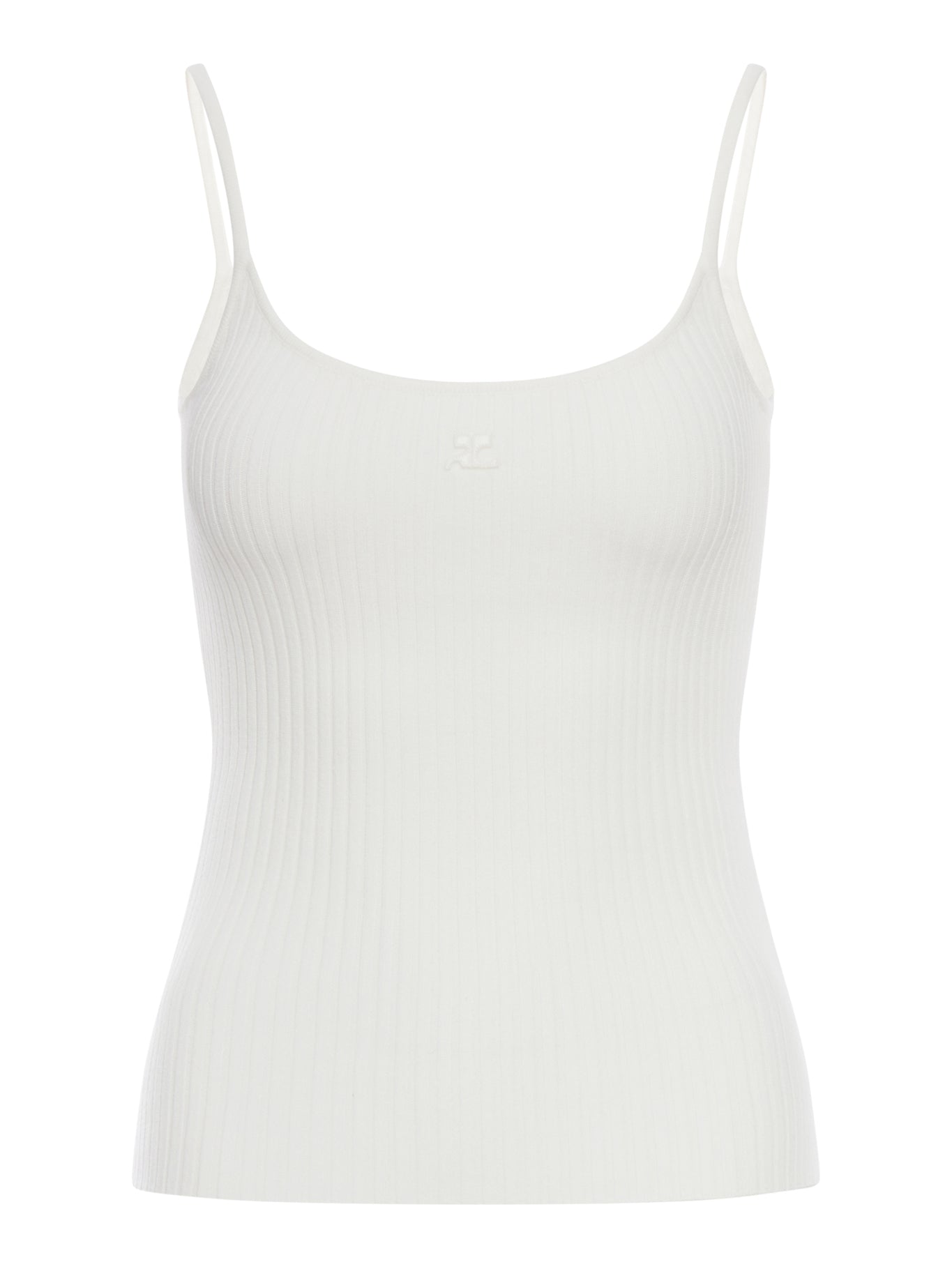 REEDITION RIB KNIT TANK TOP