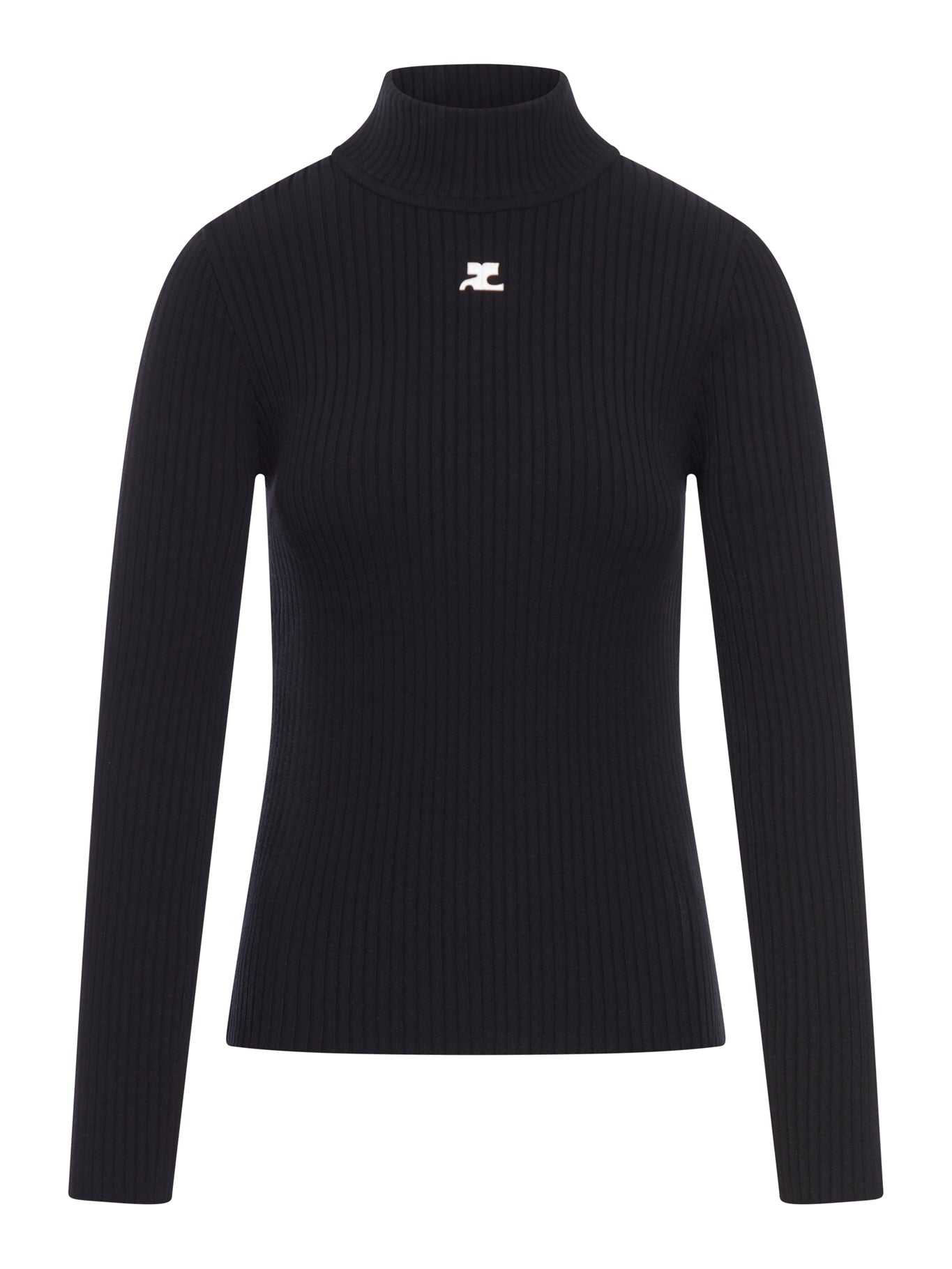 REEDITION RIB KNIT MOCKNECK SWEATER