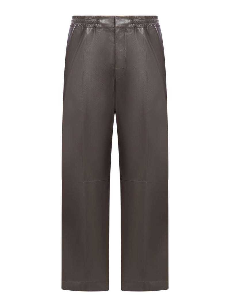 LIGHT NAPPA TROUSERS