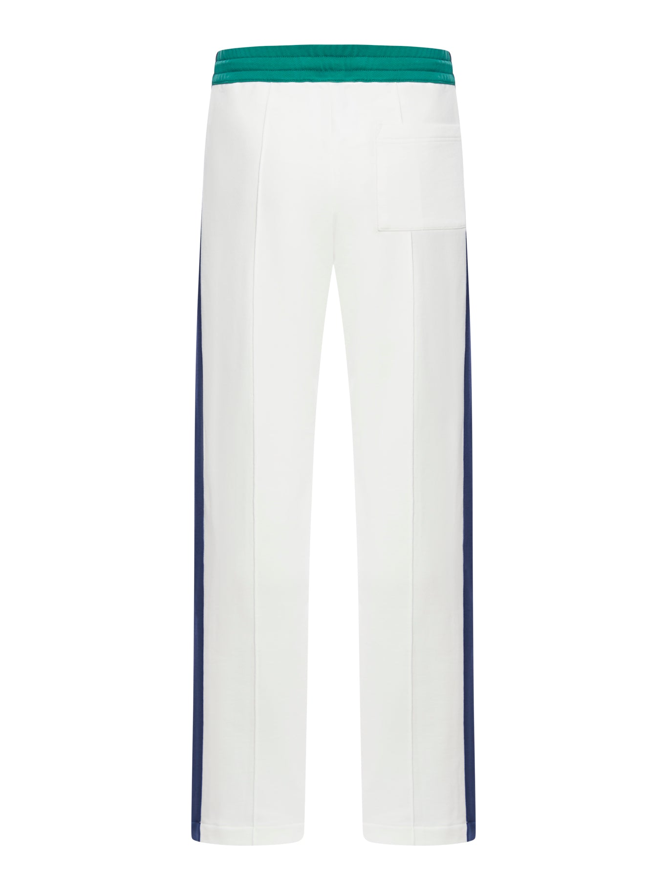 Color-block design sports trousers