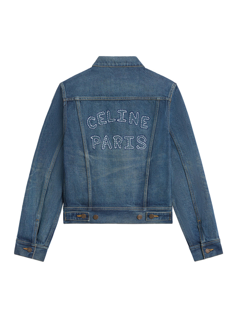 DARK UNION WASH DENIM TRUCKER JACKET