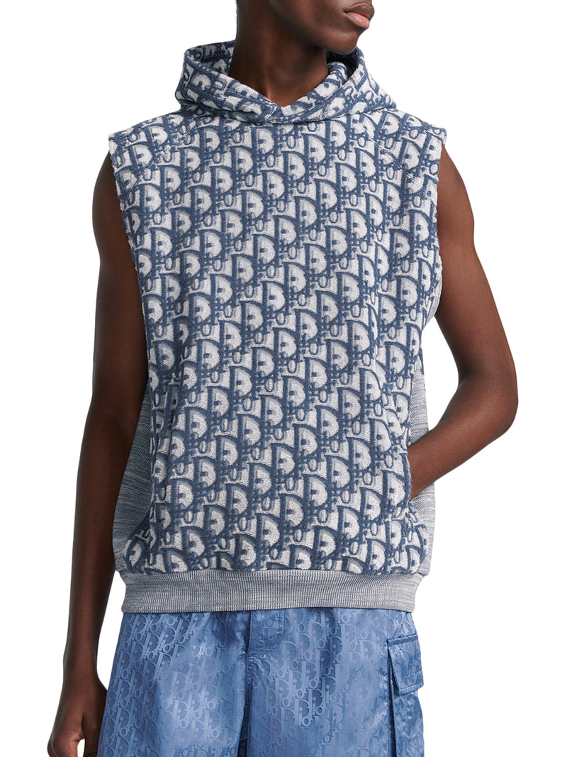 Dior Oblique Sleeveless Hoodie