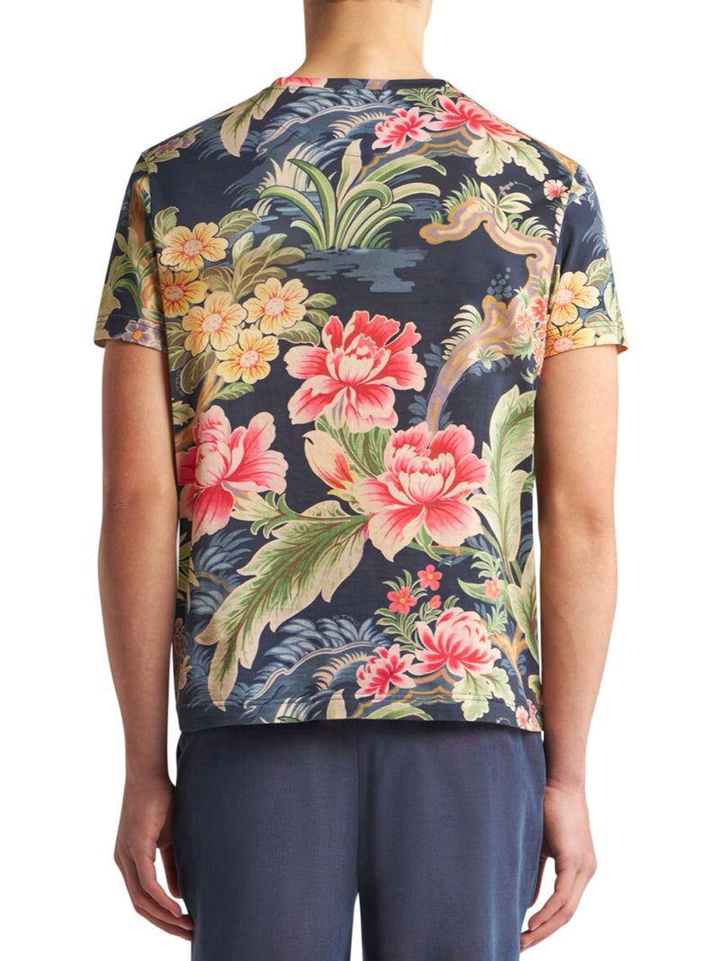 T-SHIRT WITH FLORAL PRINT