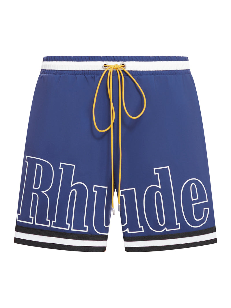 BASKETBALL SWIM TRUNKS BLUE