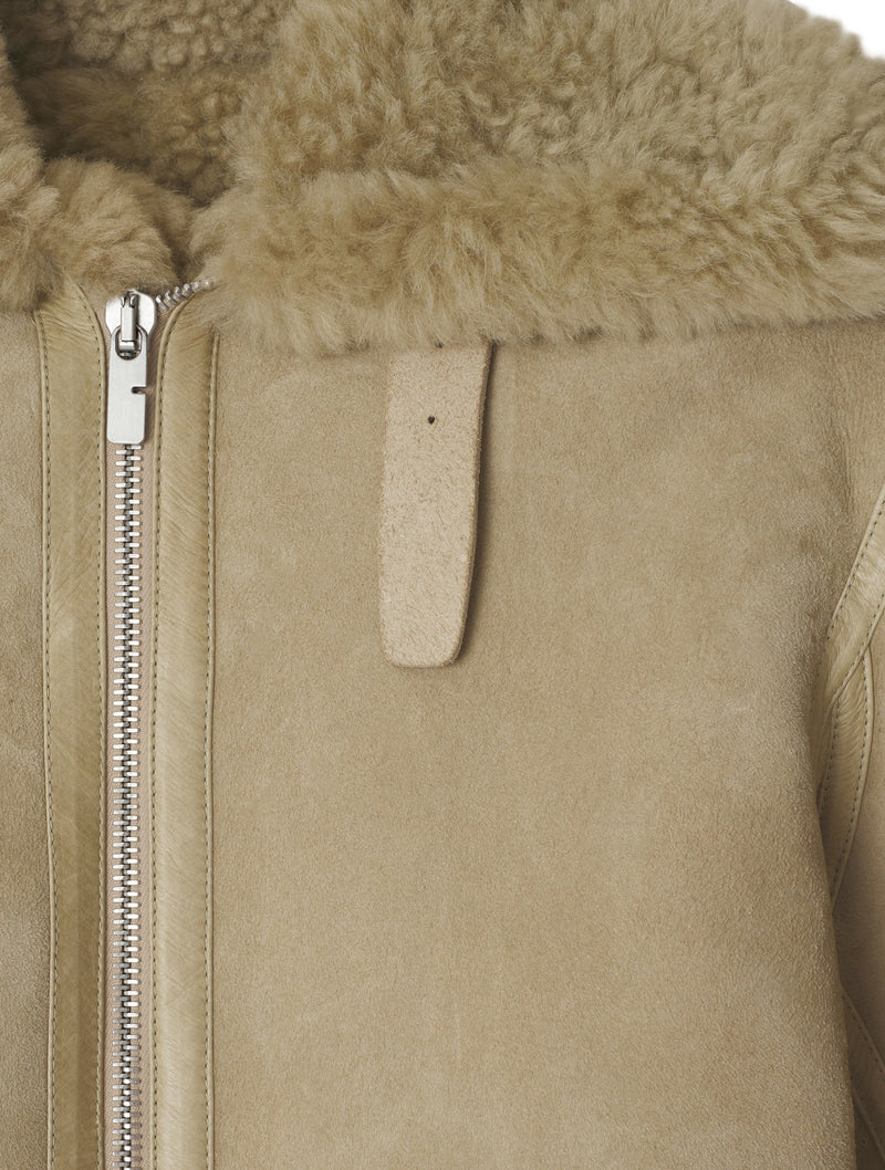 Shearling jacket