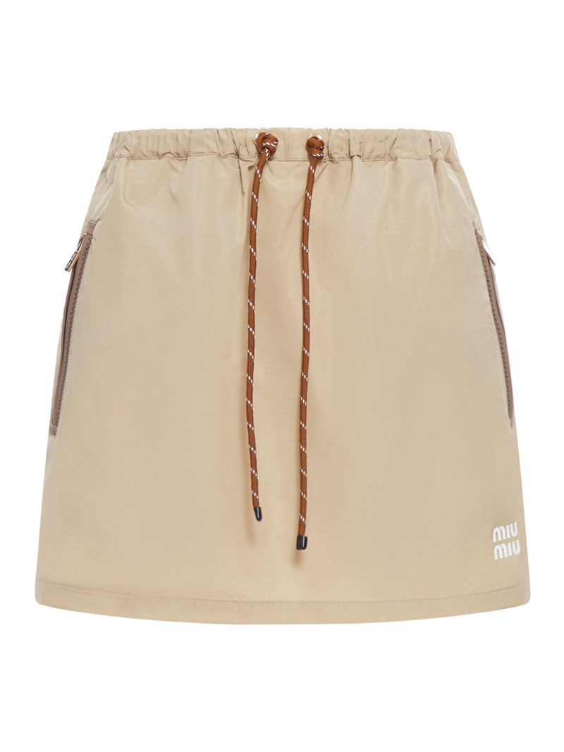 skirt in technical fabric