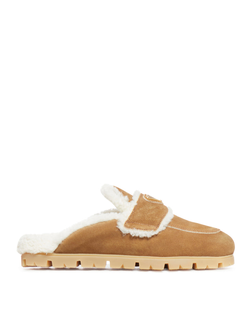 Sheepskin slippers