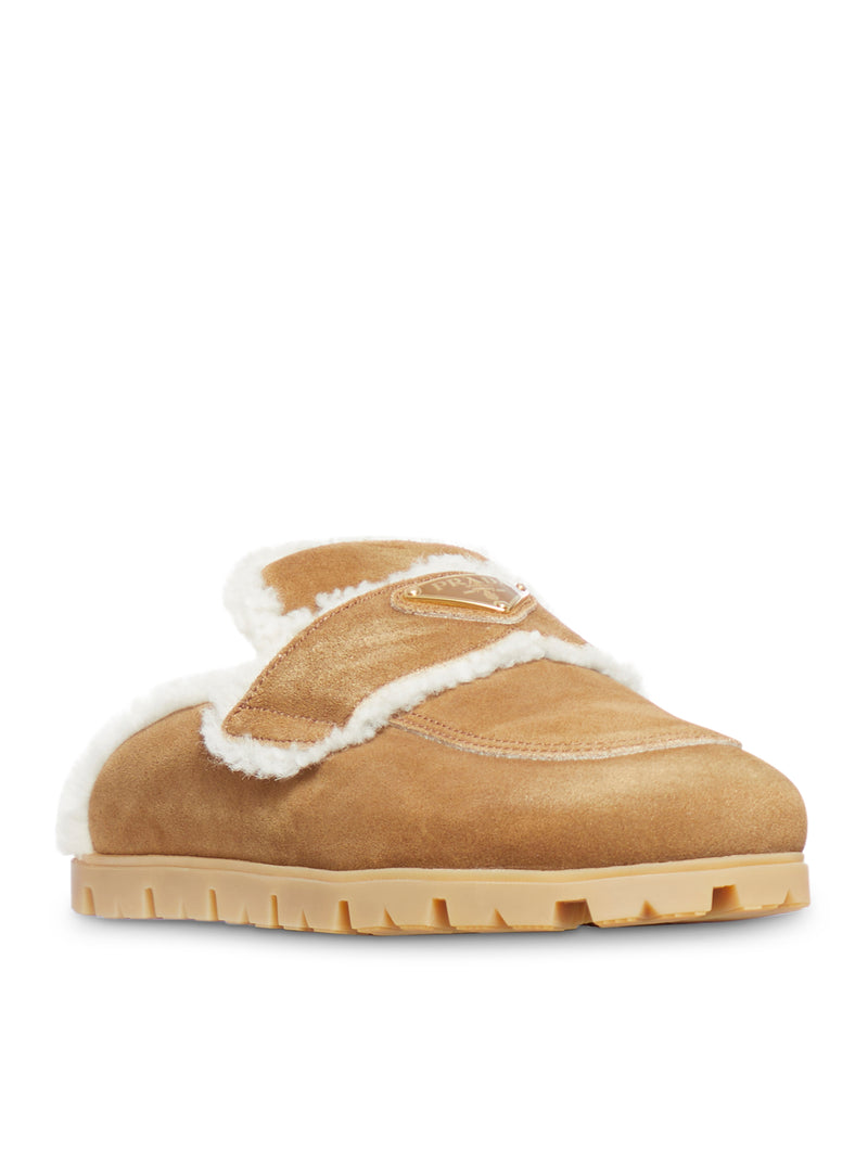 Sheepskin slippers