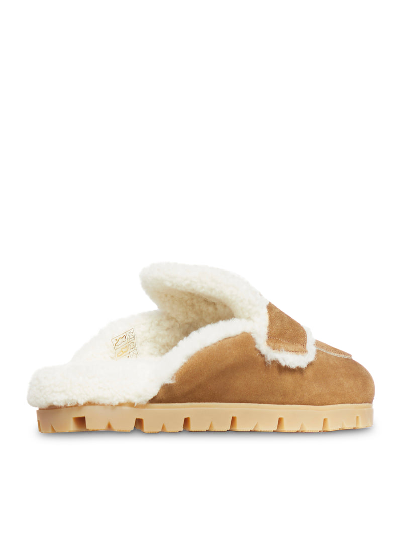 Sheepskin slippers