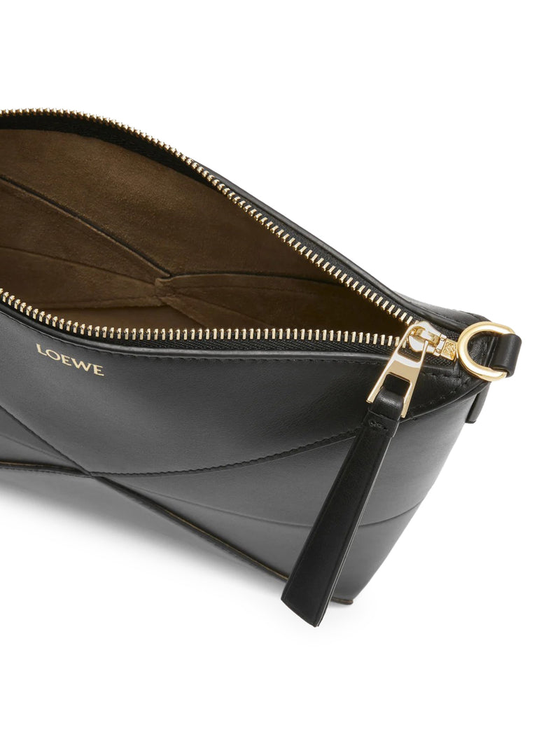 PUZZLE FOLD POUCH IN POLISHED CALFSKIN