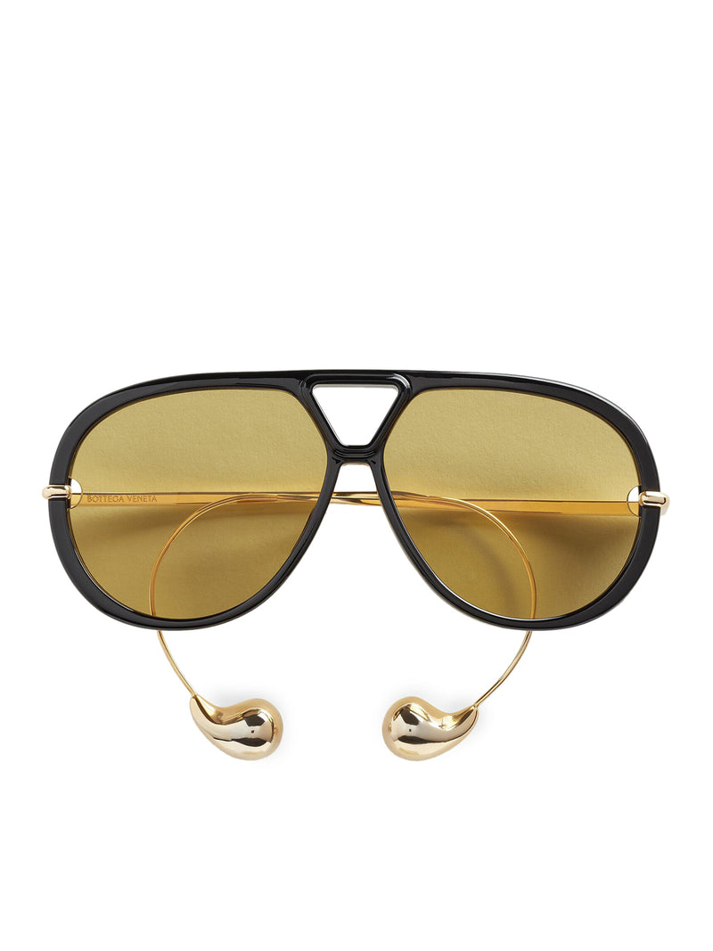 Drop aviator sunglasses