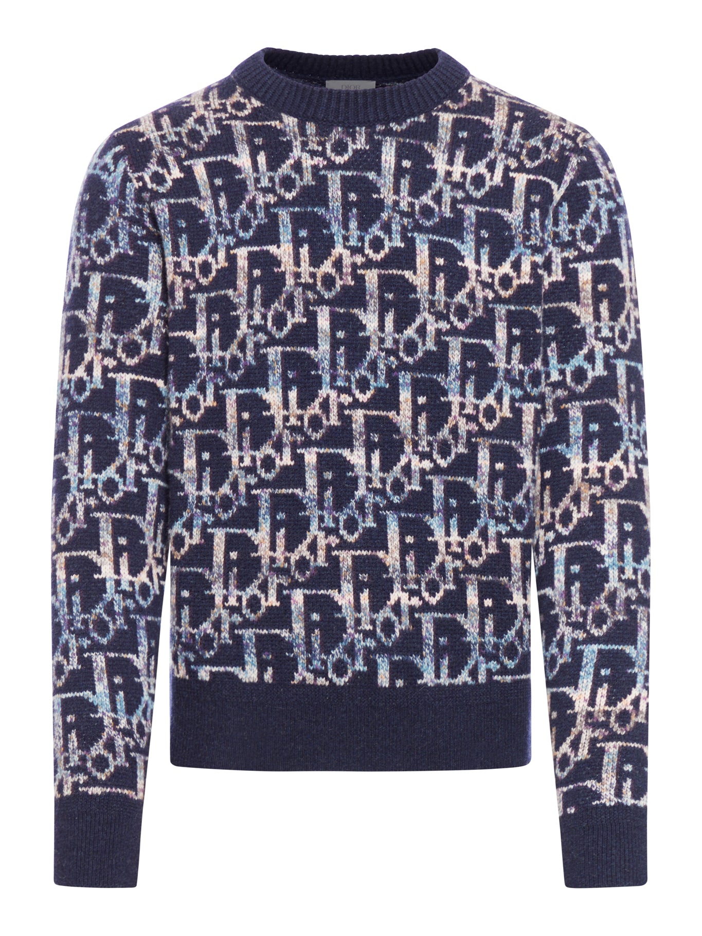 DIOR OBLIQUE SWEATER in wool Jacquard