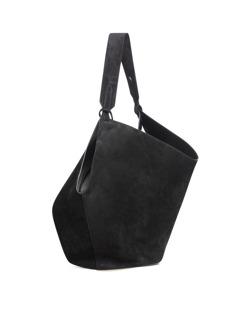 Lotus medium suede tote