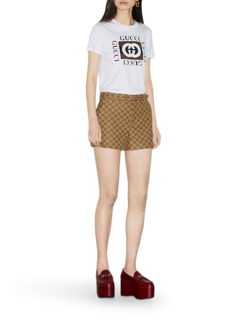 PRINTED COTTON JERSEY T-SHIRT