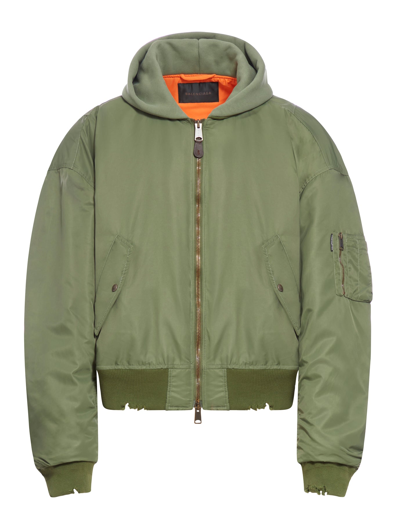 Bomber Jacket in Dark Green