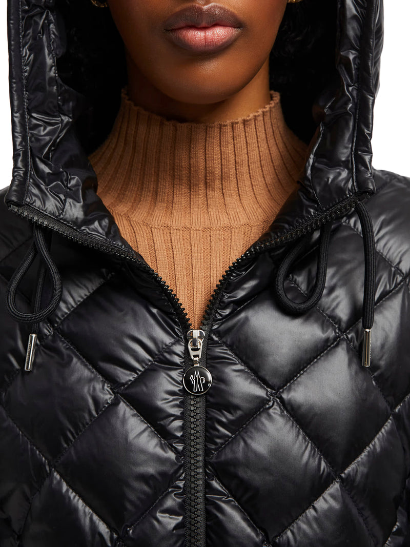 LIGHTWEIGHT JACKET WITH HOOD AND PADDING