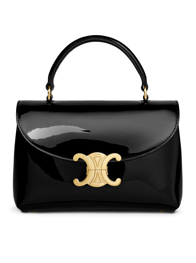 NINO TEEN BAG IN PAINTED CALF LEATHER BLACK