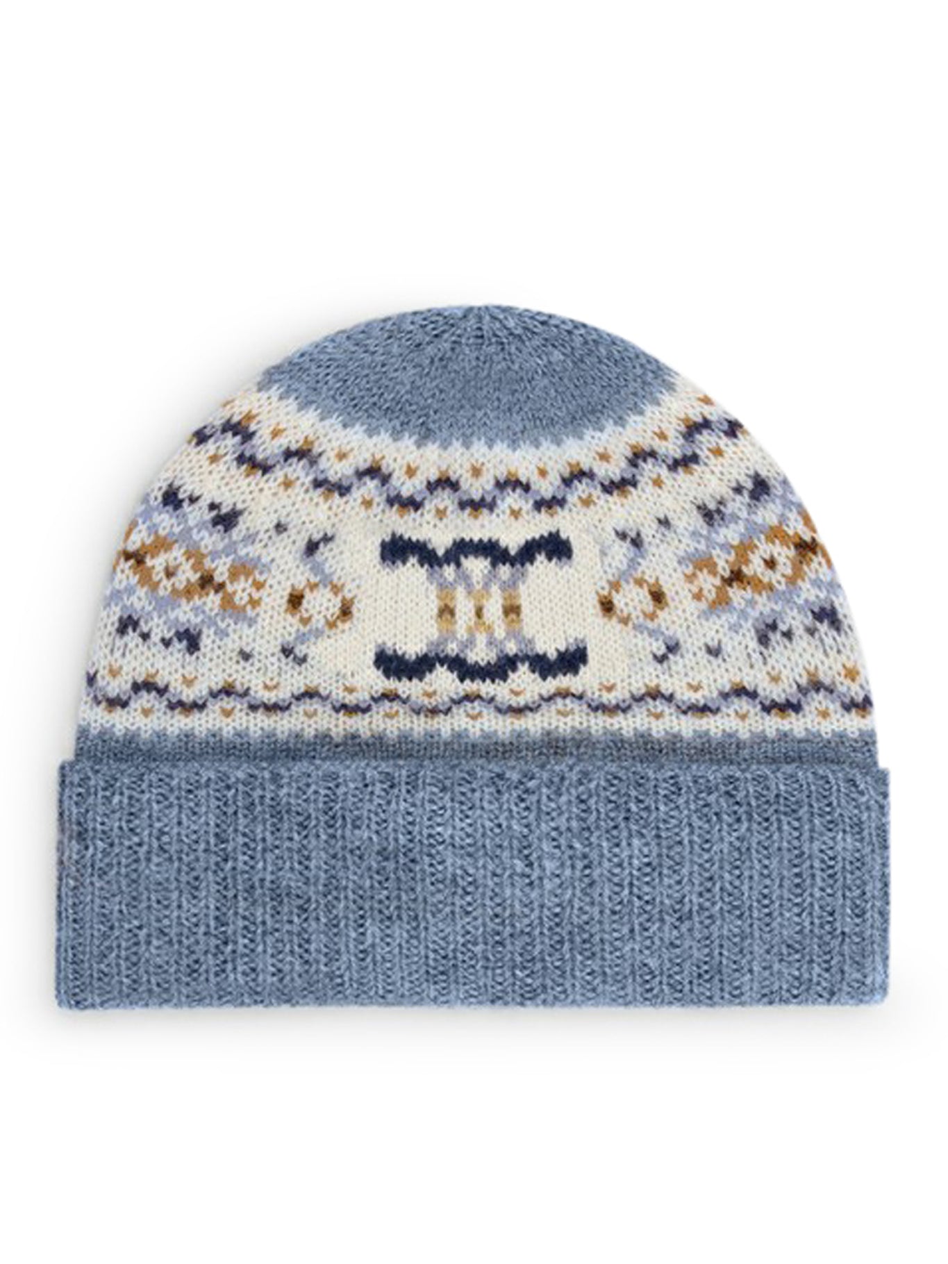 “FAIR ISLE” TRIOMPHE WOOL CAP