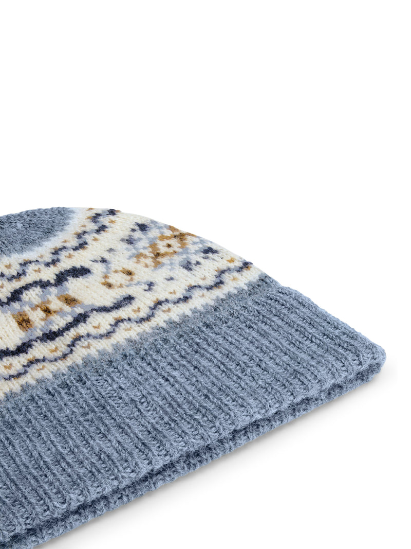 “FAIR ISLE” TRIOMPHE WOOL CAP