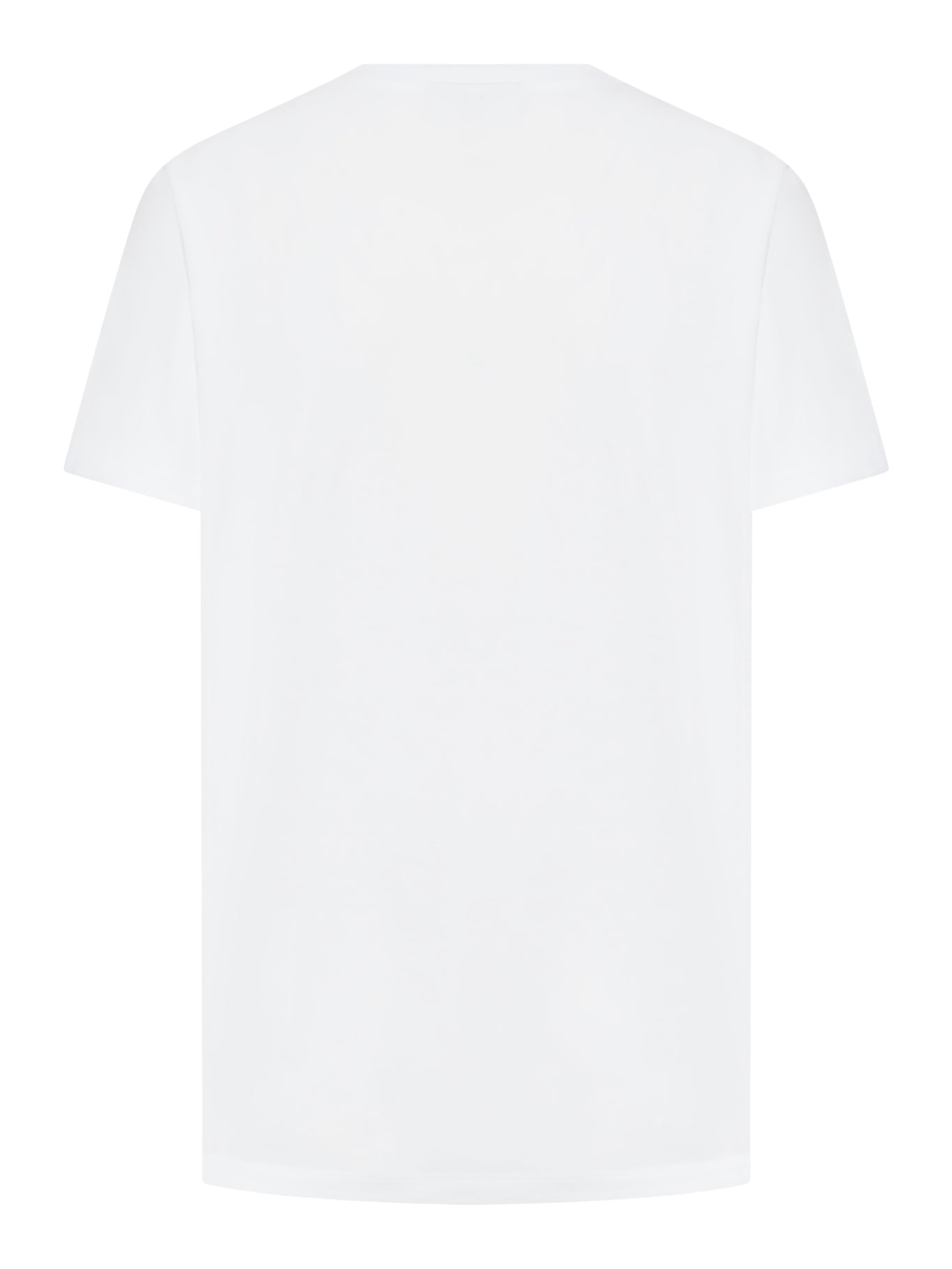 WHITE BASIC JERSEY CAT RELAXED T-SHIRT