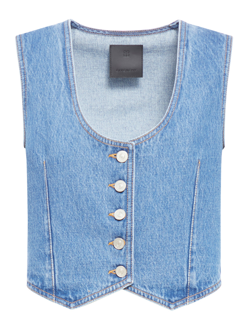 Voyou denim vest