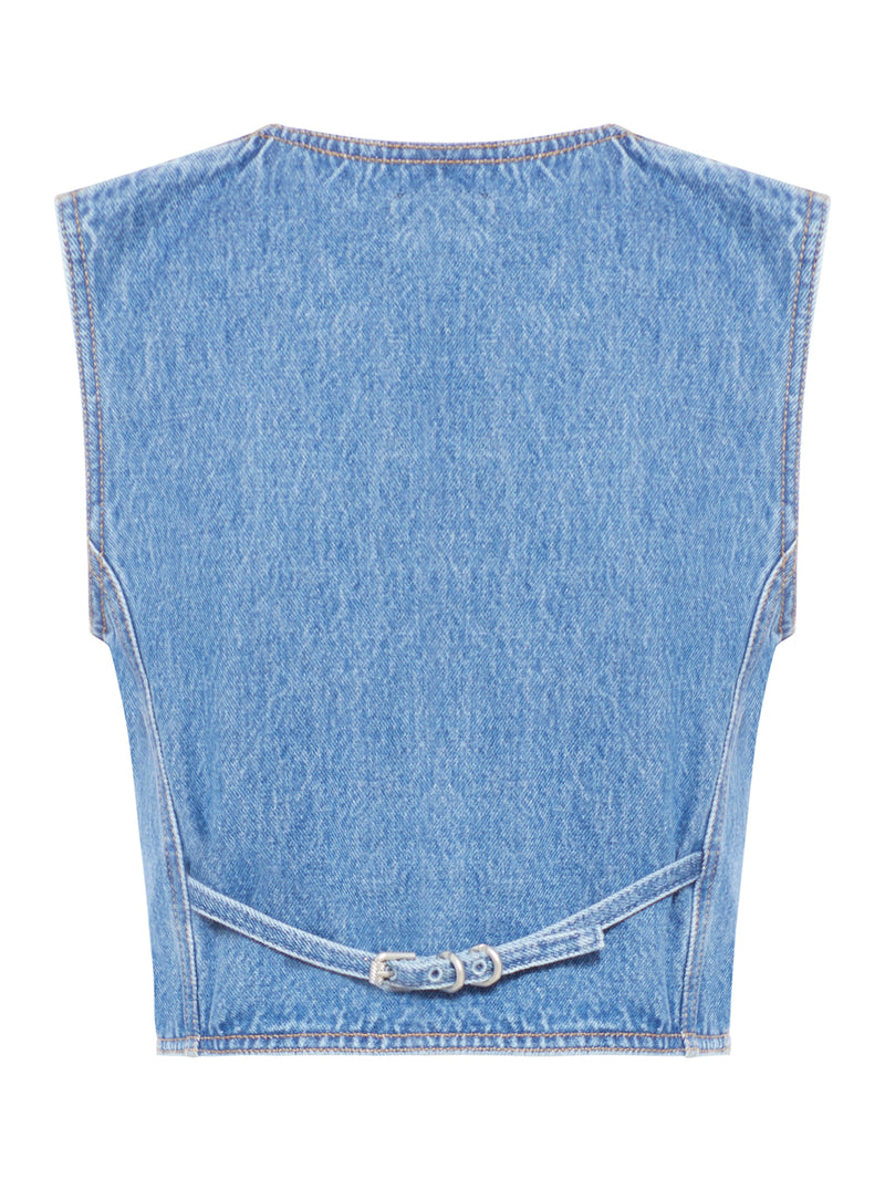 Voyou denim vest