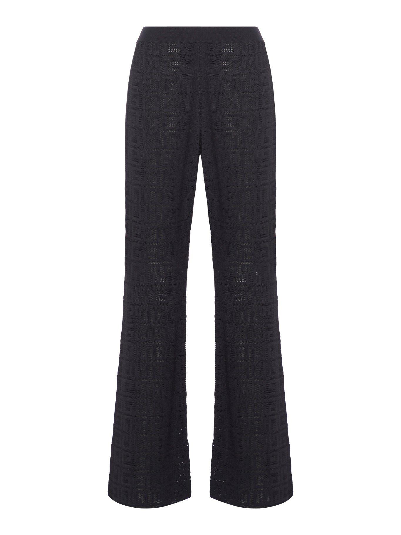 Flare pants in 4G jacquard