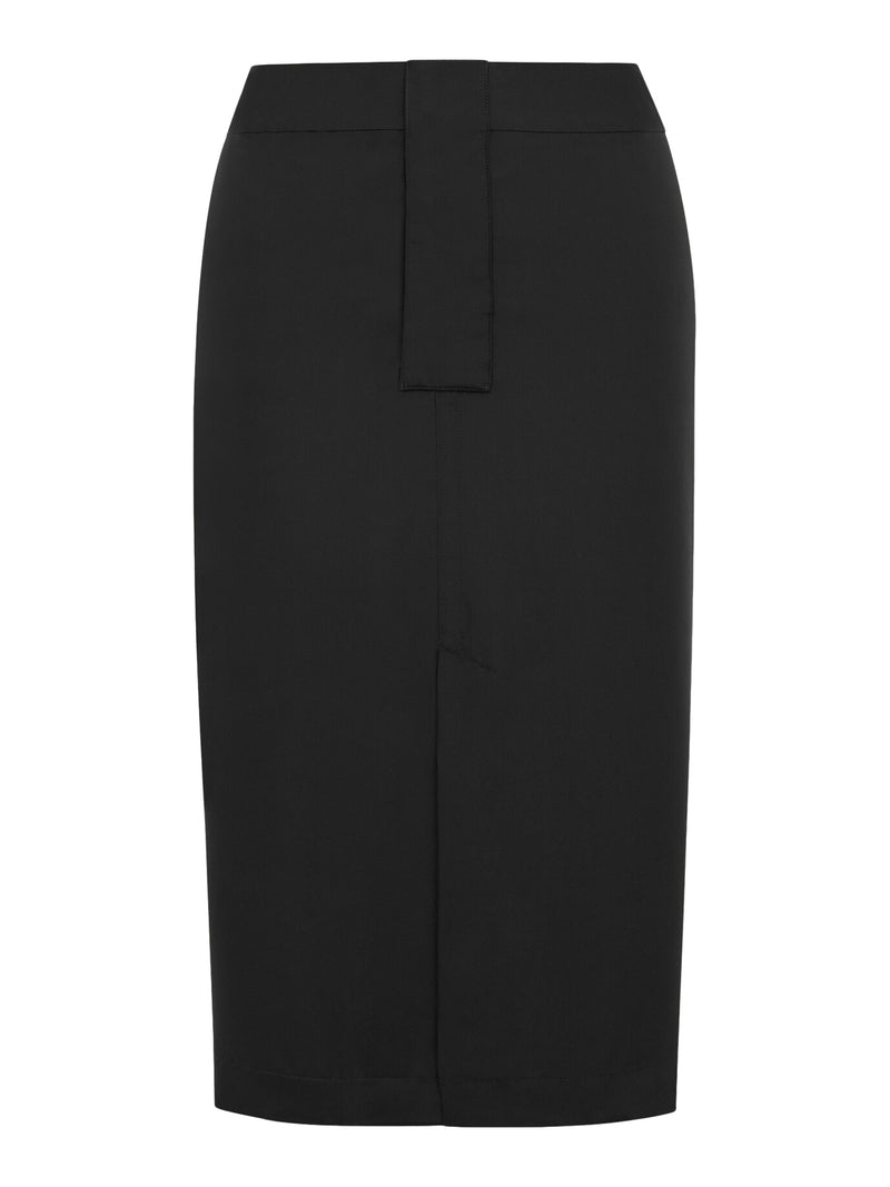 PENCIL SKIRT IN SILK CRÊPE DE CHINE