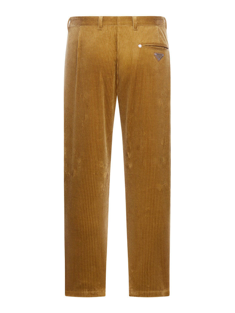 Corduroy trousers