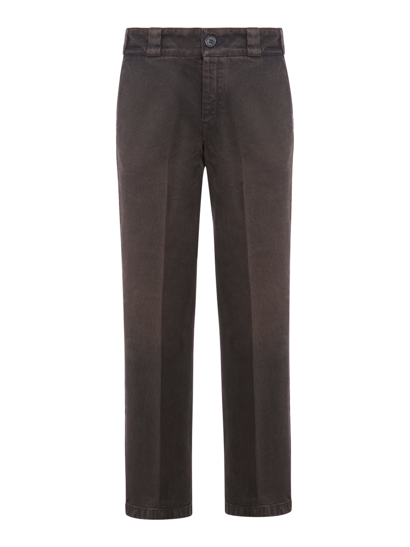 Cotton chino trousers