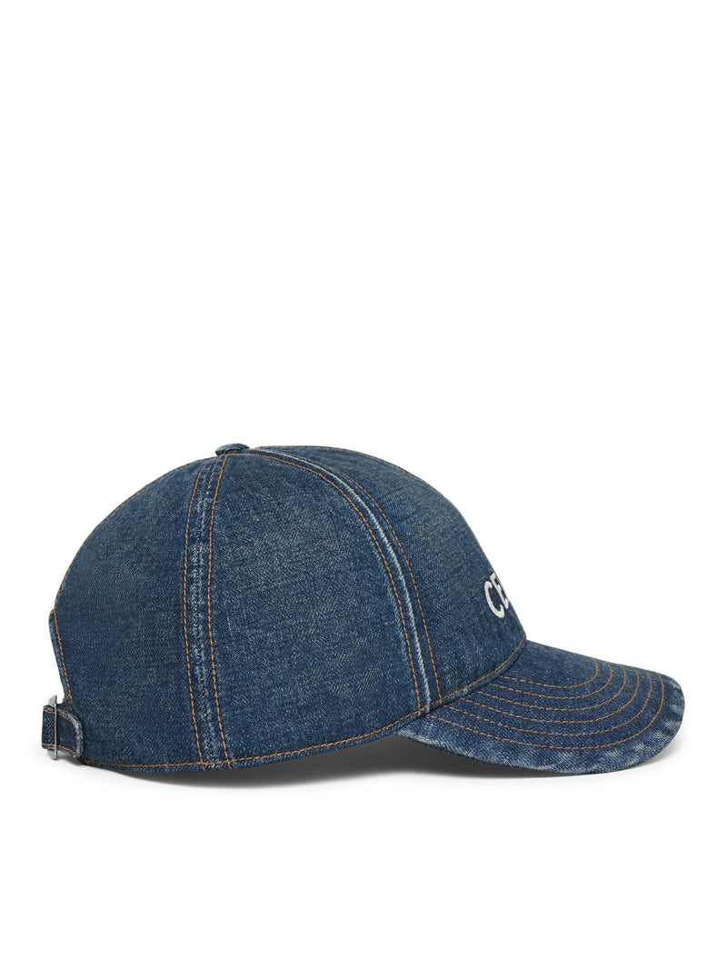 CELINE BASEBALL HAT WITH TRAIL WASH TRAIL WASHING