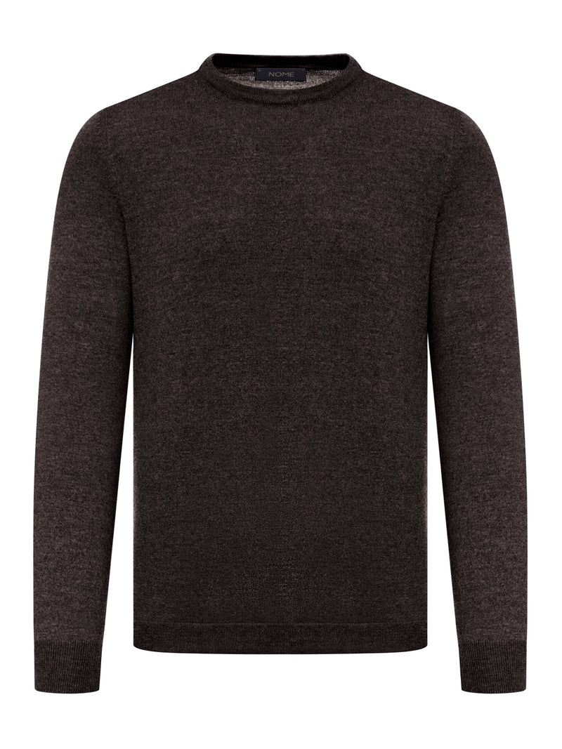 wool crewneck sweater