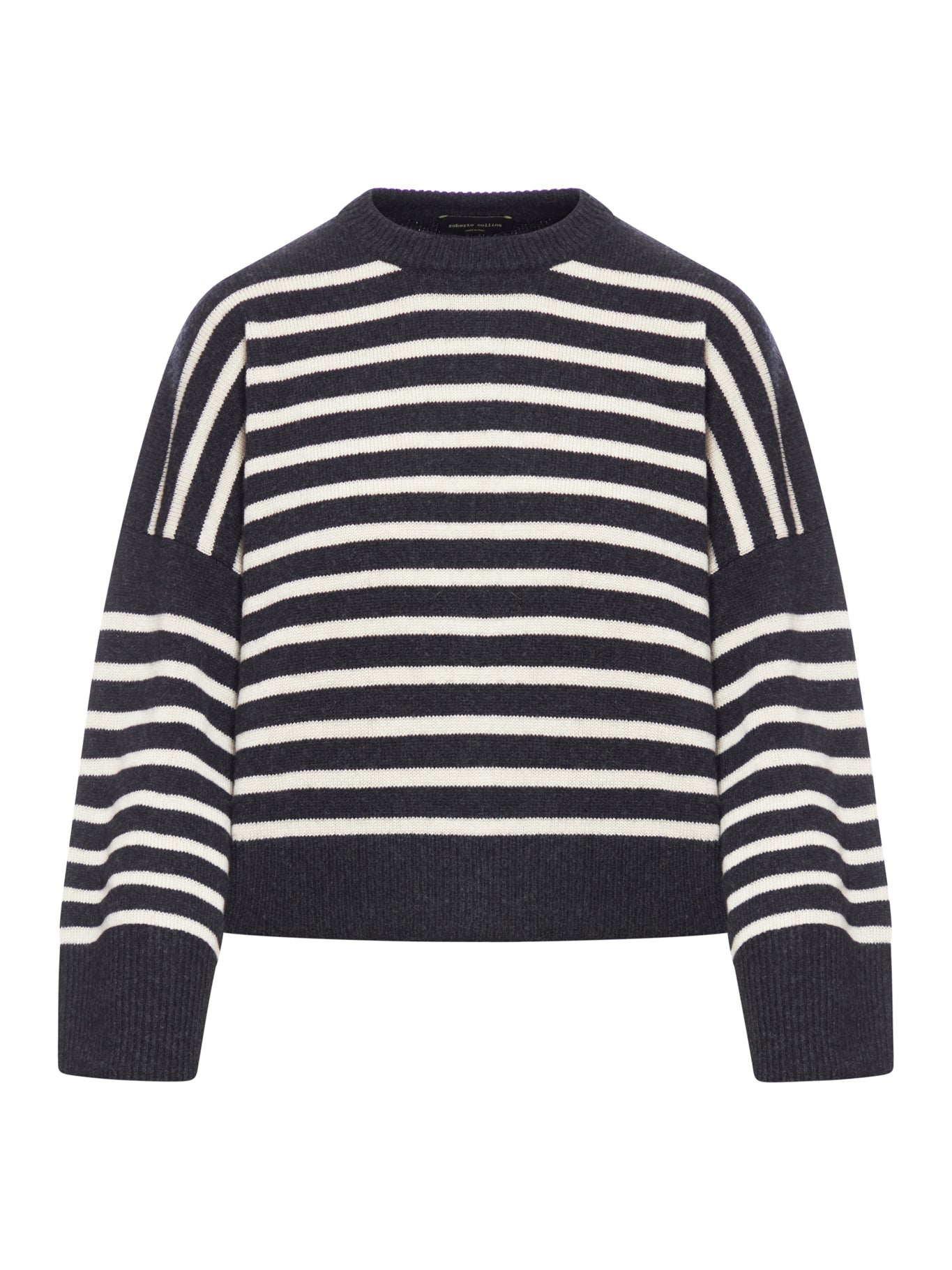 STRIPED WOOL SWEATER