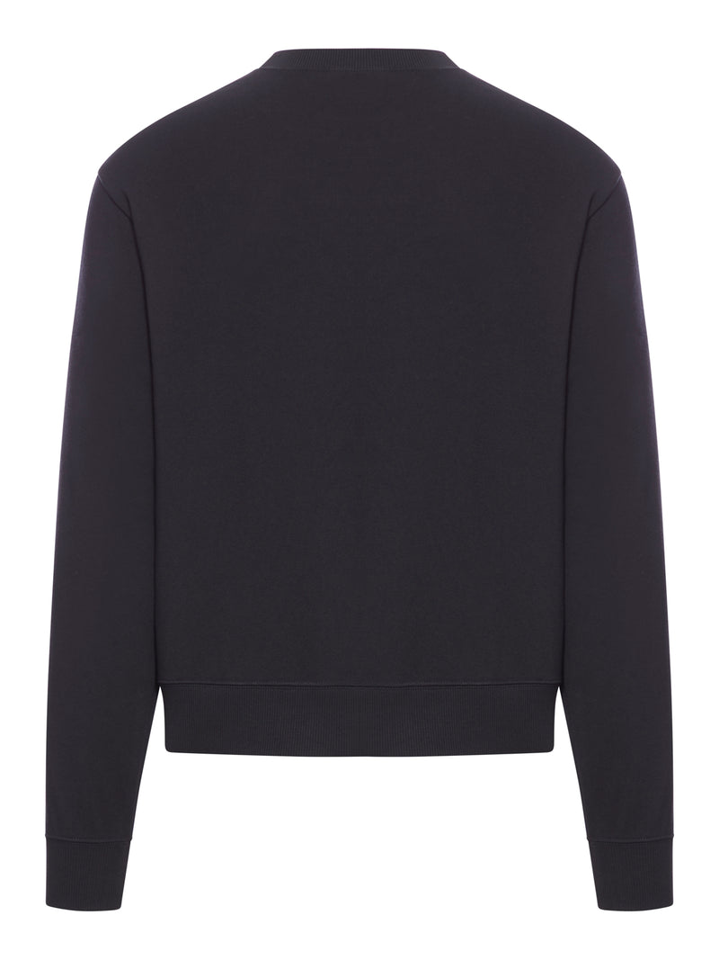 CELINE BLAS LOOSE SWEATSHIRT IN COTTON FLEECE