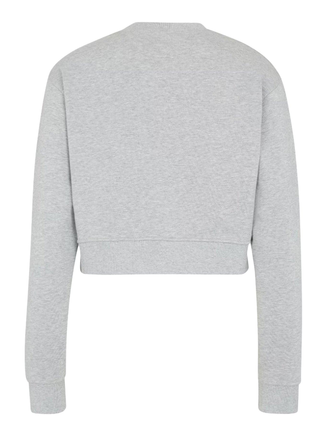 Gray jersey sweatshirt