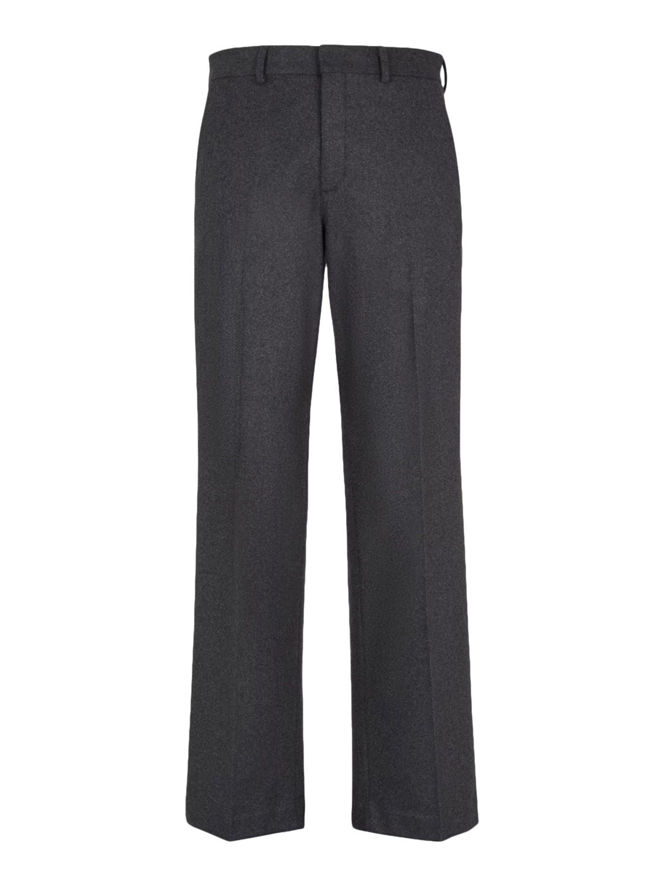 Grey cashmere trousers